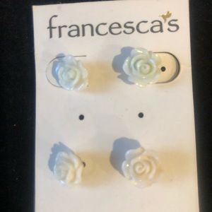 2 pack pierced earrings